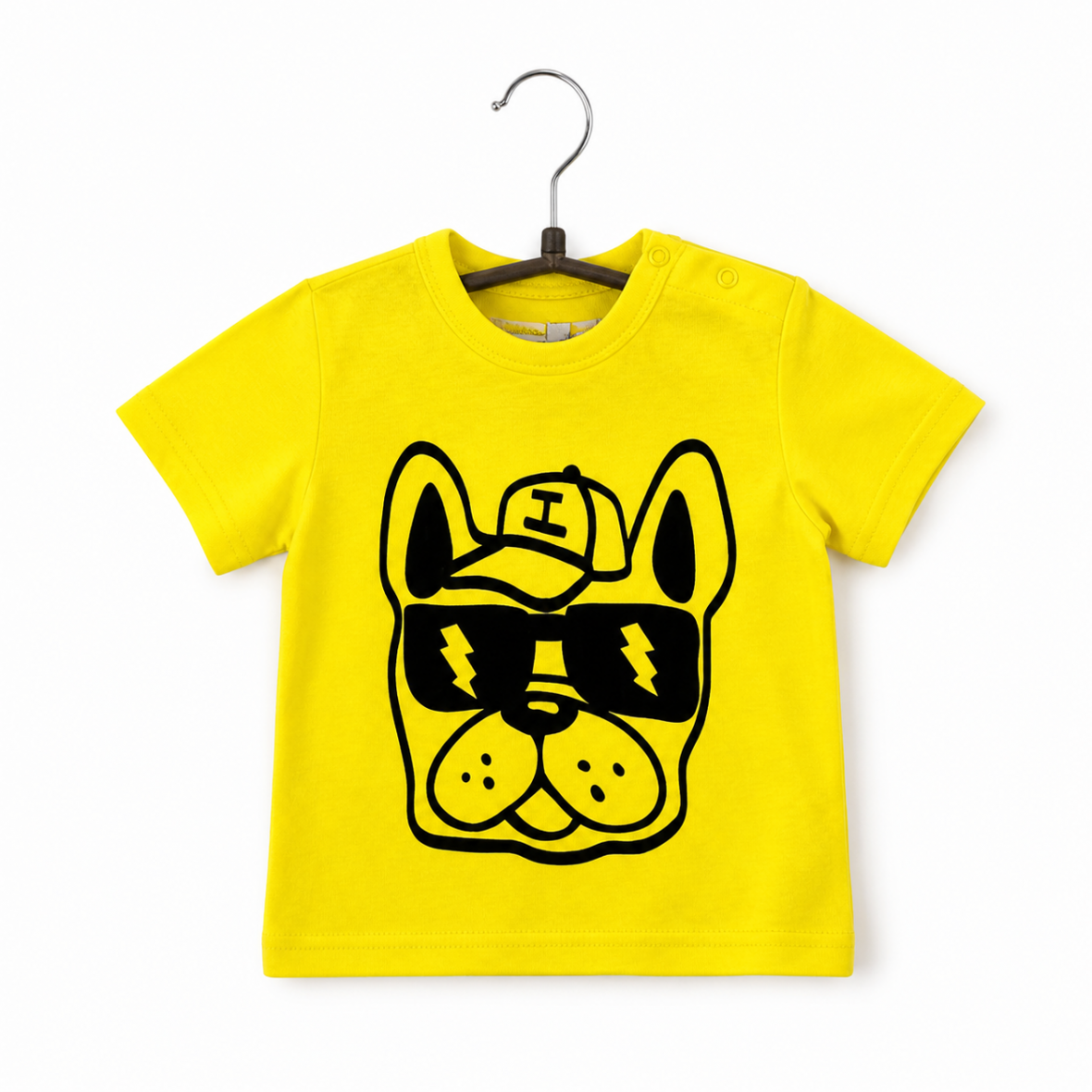 T-shirt pour bébé garcon by idexe motif lama