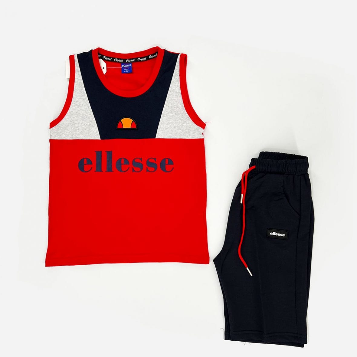 Ensemble ellesse rouge