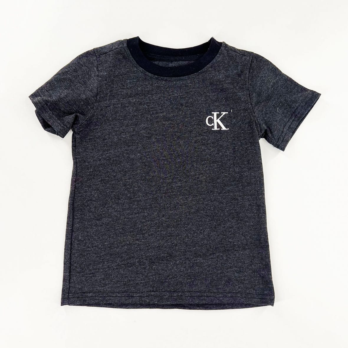 T-shirt CK gris souris