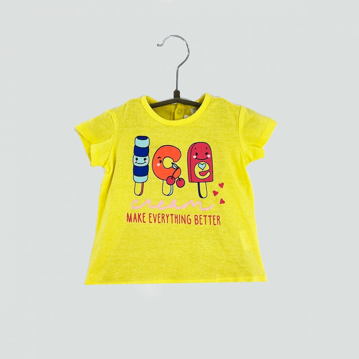 T-shirt bébé fille by idexe ice