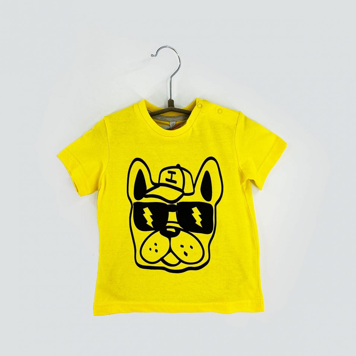 T-shirt pour bébé garcon by idexe motif lama