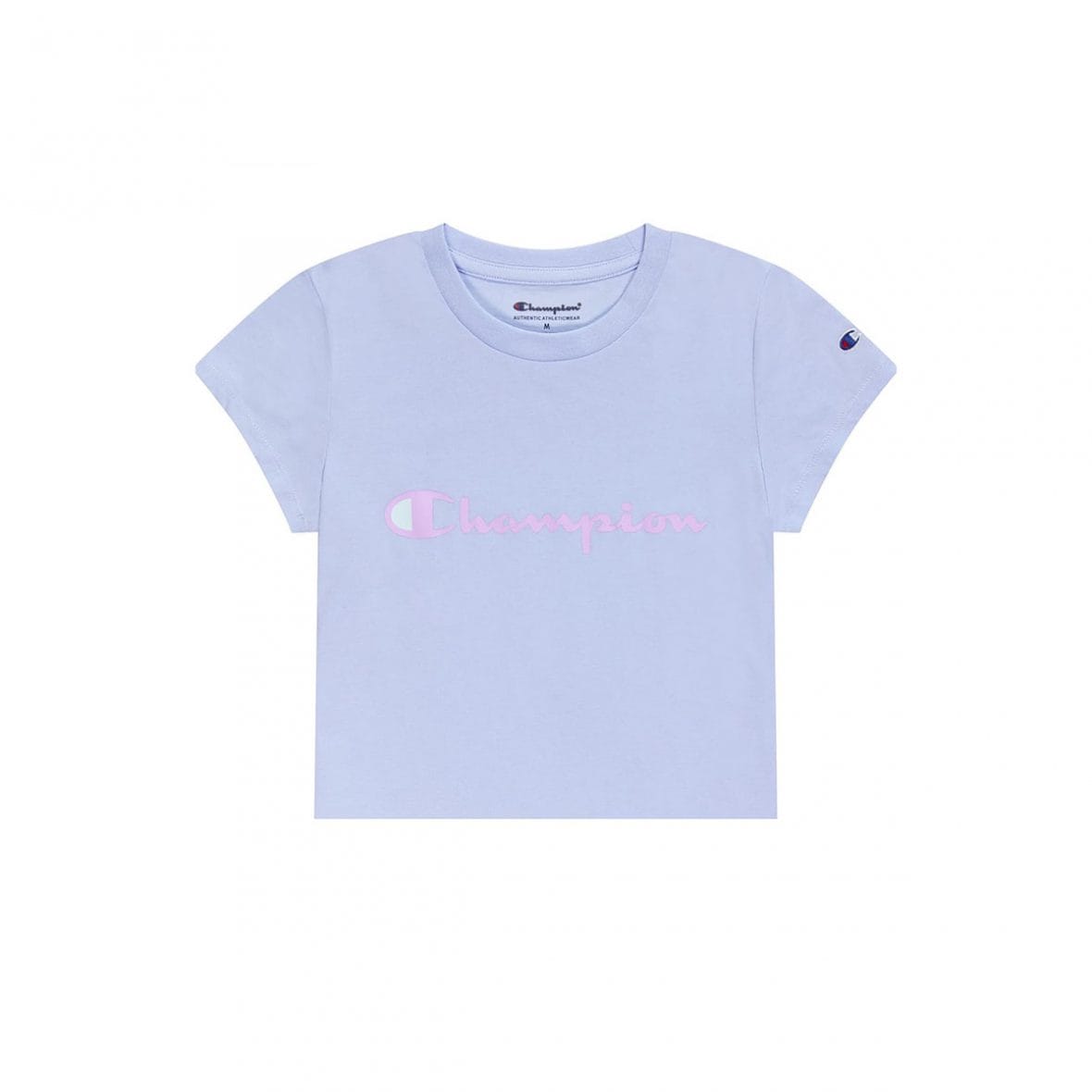 T-shirt fill champion bleu ciel