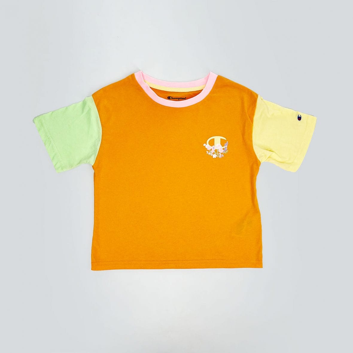 T-shirt fille champion orange