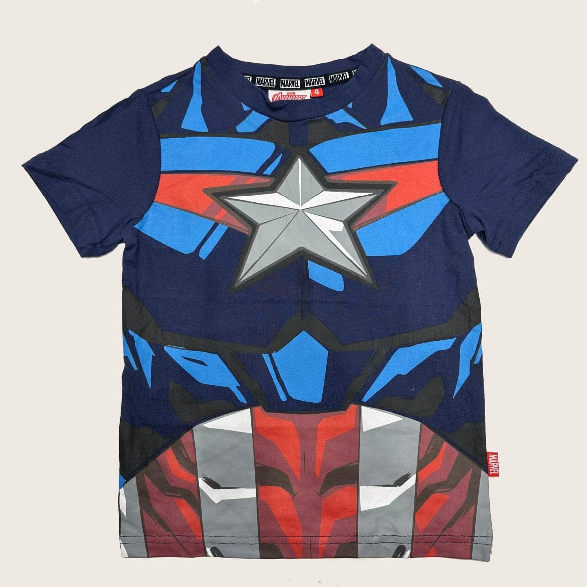 T-shirt Marvel garçon CAPITAIN AMERICA imprimé