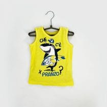 debardeur bebe idexe jaune
