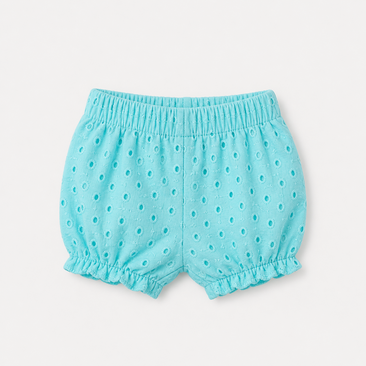 Short pour bébé fille by idexe en broderie anglaise