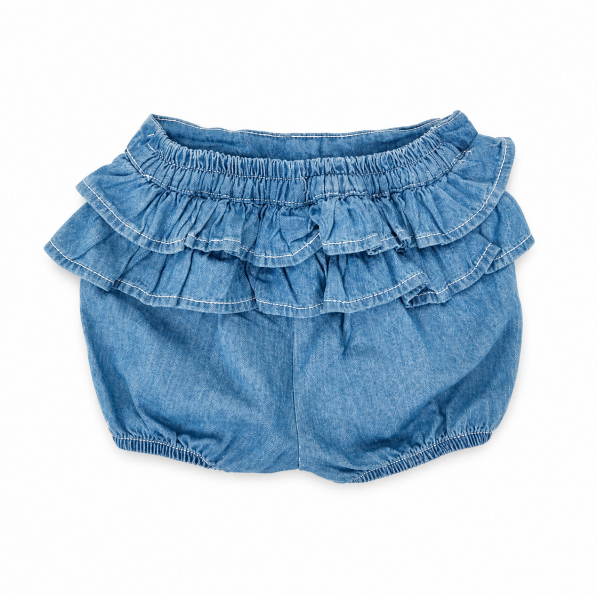 Short jean pour bébé fille by idexe