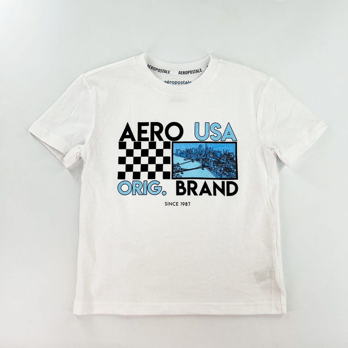 T-shirt garçon Aéropostale motif Aero USA