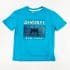 T-shirt garçon bleu Aero NYC