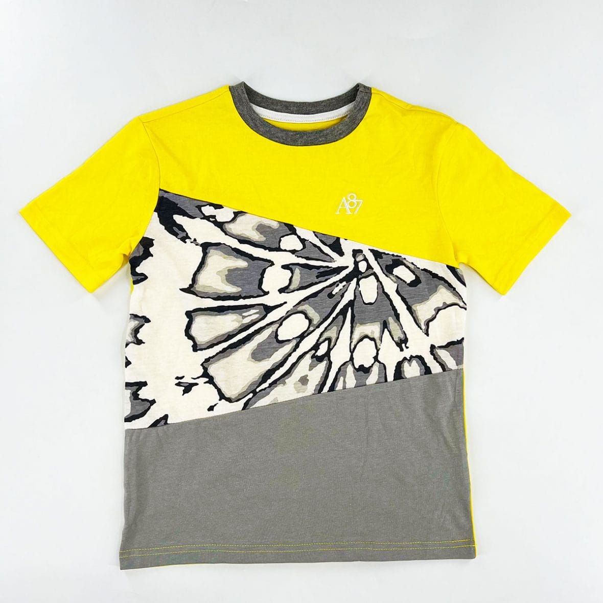 T-shirt garçon Aéropostale jaune