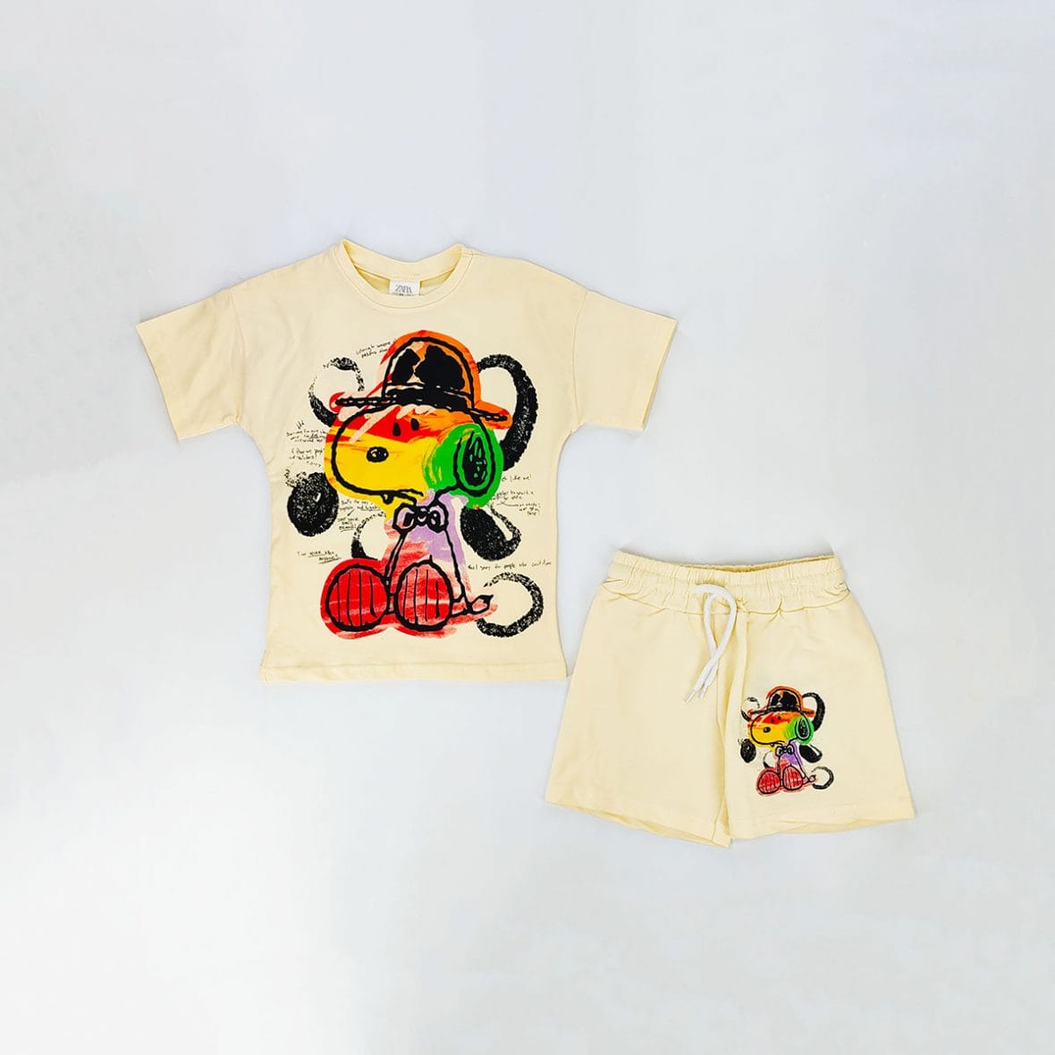 Ensemble zara pour garçon motif Snoopy