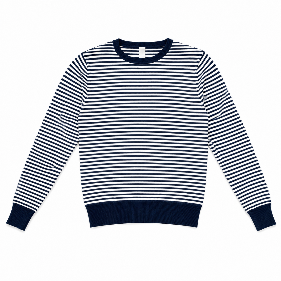Pull motif marin en fine laine by Idexe