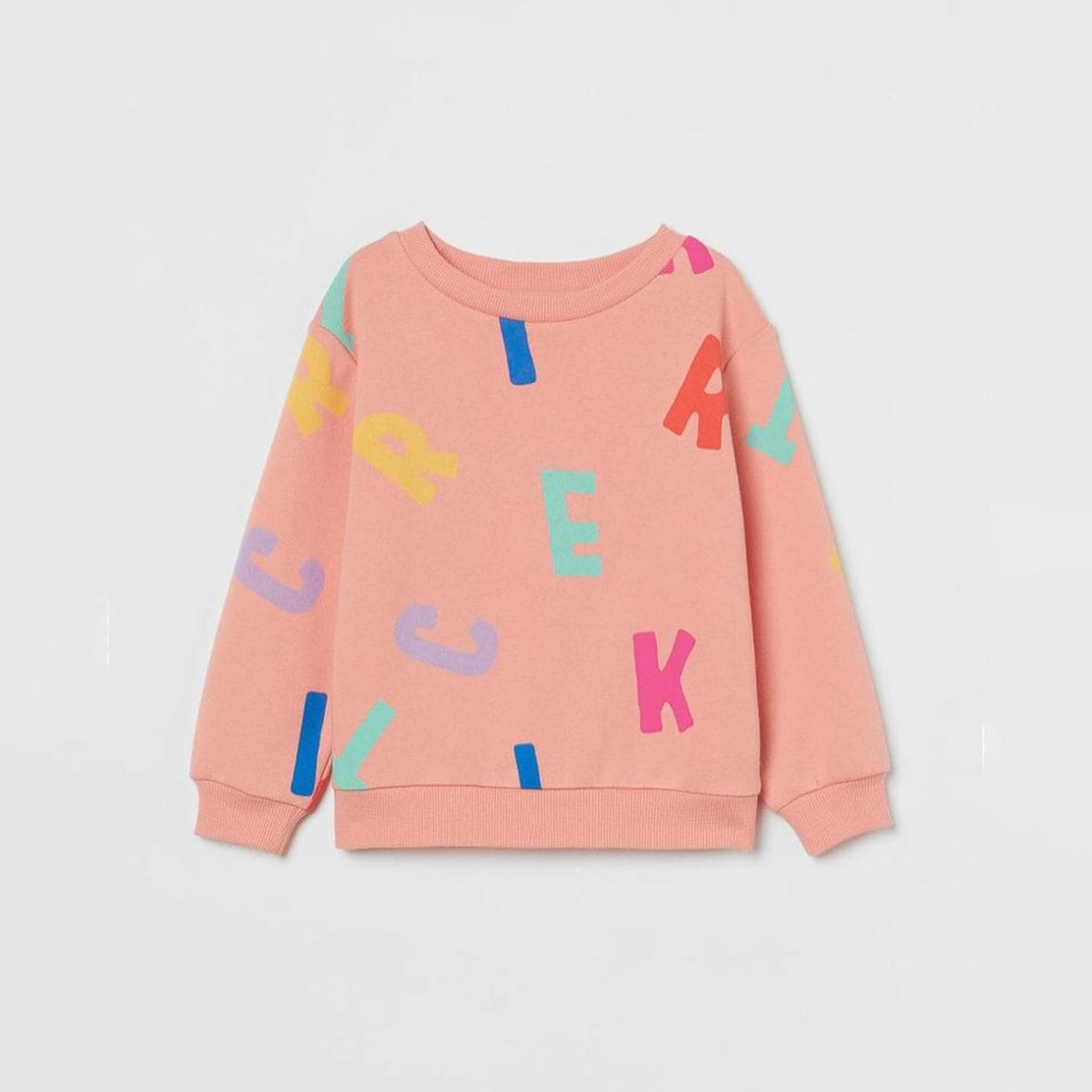 Sweat pour fille orange lettres by H&M