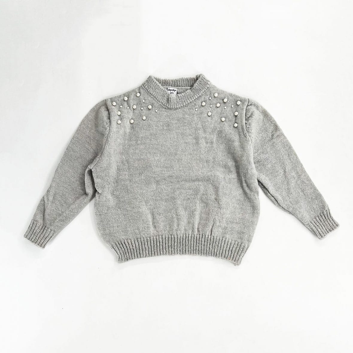 trico fille dopodopo gris 2