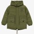 Parka vert kaki pour garçon motif lampe