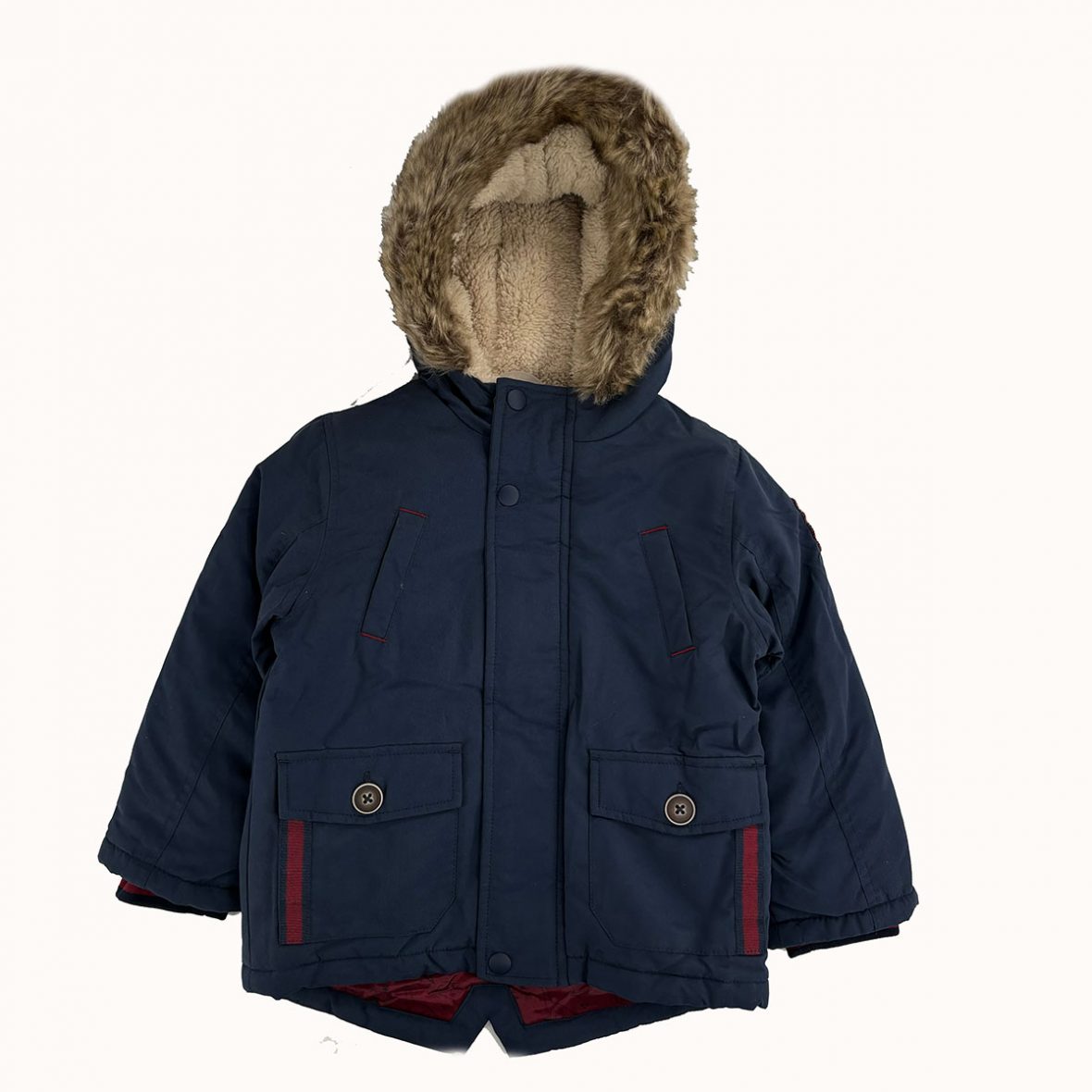 La Parka bleu marine Rembourrée