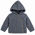 Gilet en laine tressée boutonné by idexe