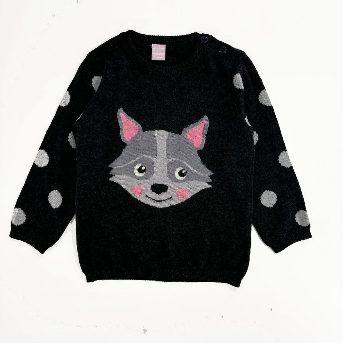 Pull en maille fine pour bébé fille