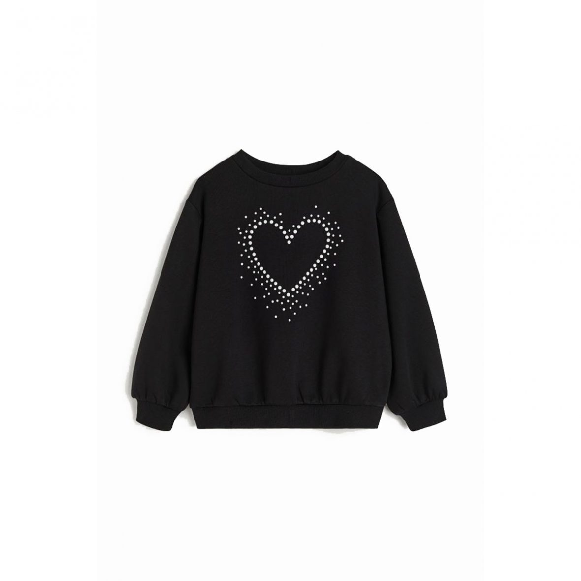 Sweat avec motif cœur en perle by H&M