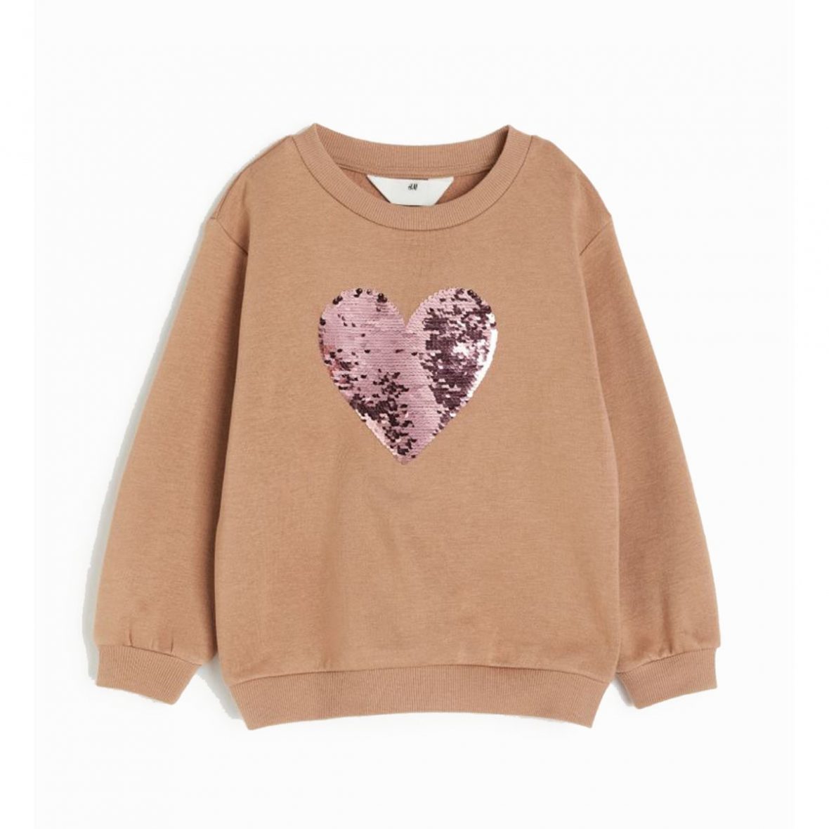 Sweat avec motif cœur en sequins by H&M