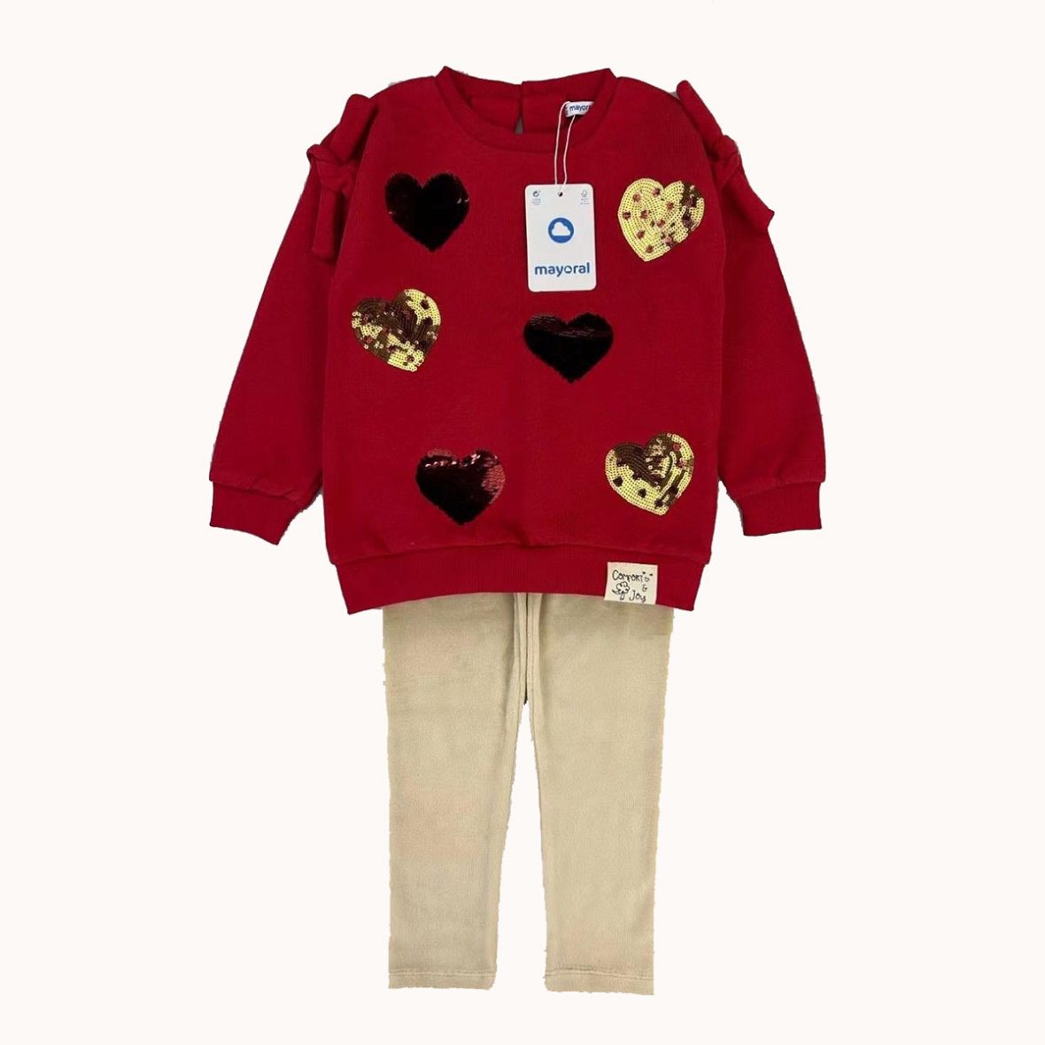 Ensemble pour fille by Mayoral à sequins