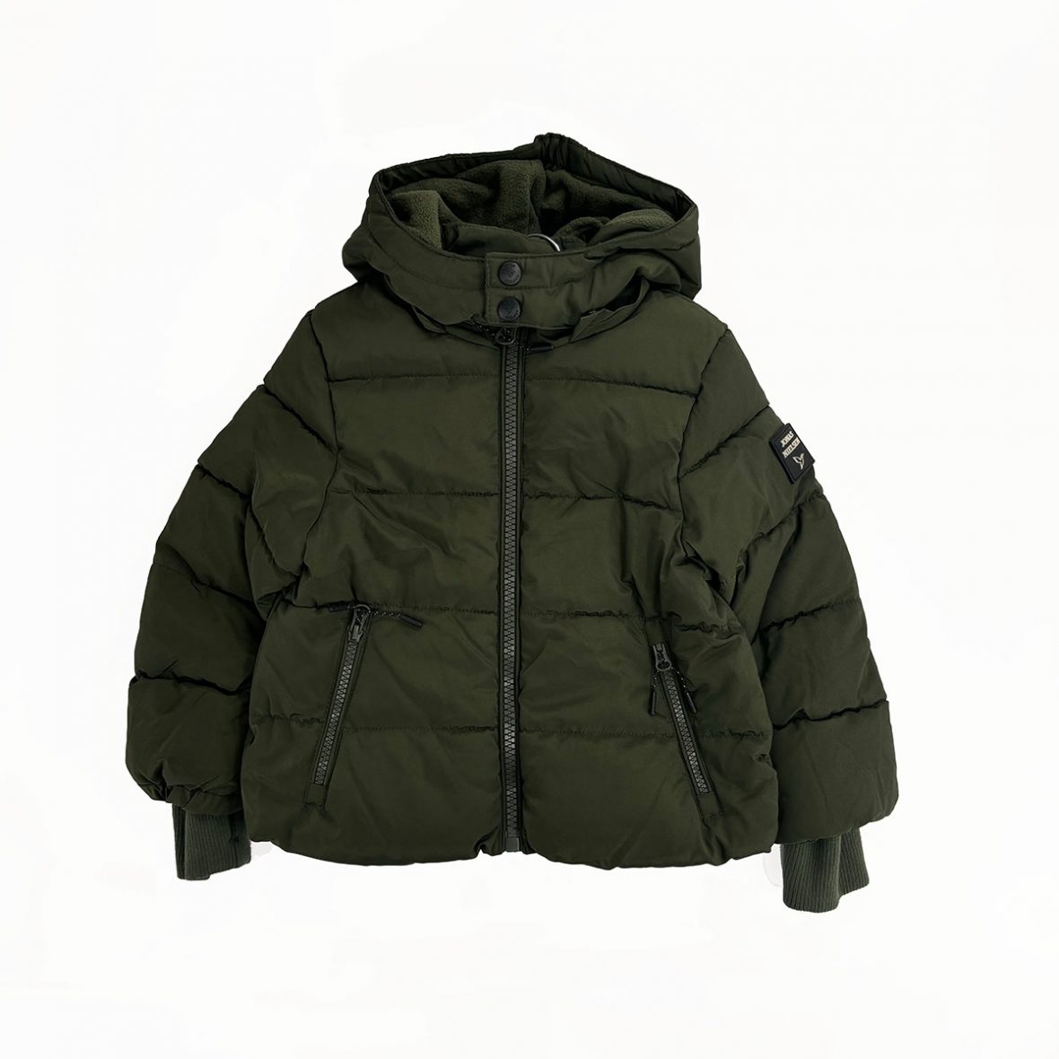 Doudoune matelassée vert kaki Nelson Jonas