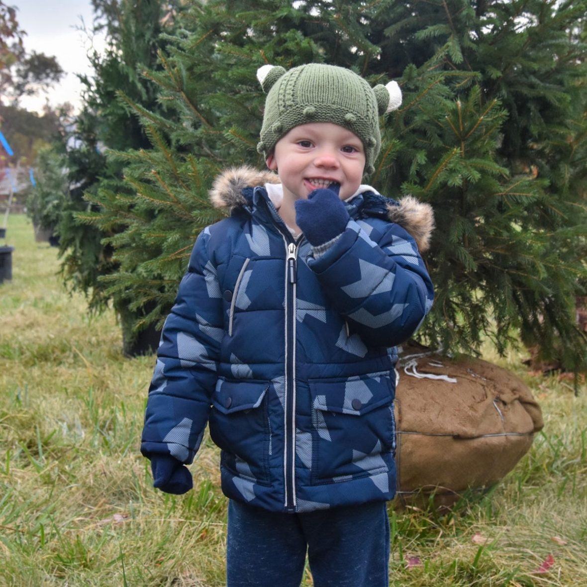 Puffer jacket pour garçon molletonnée