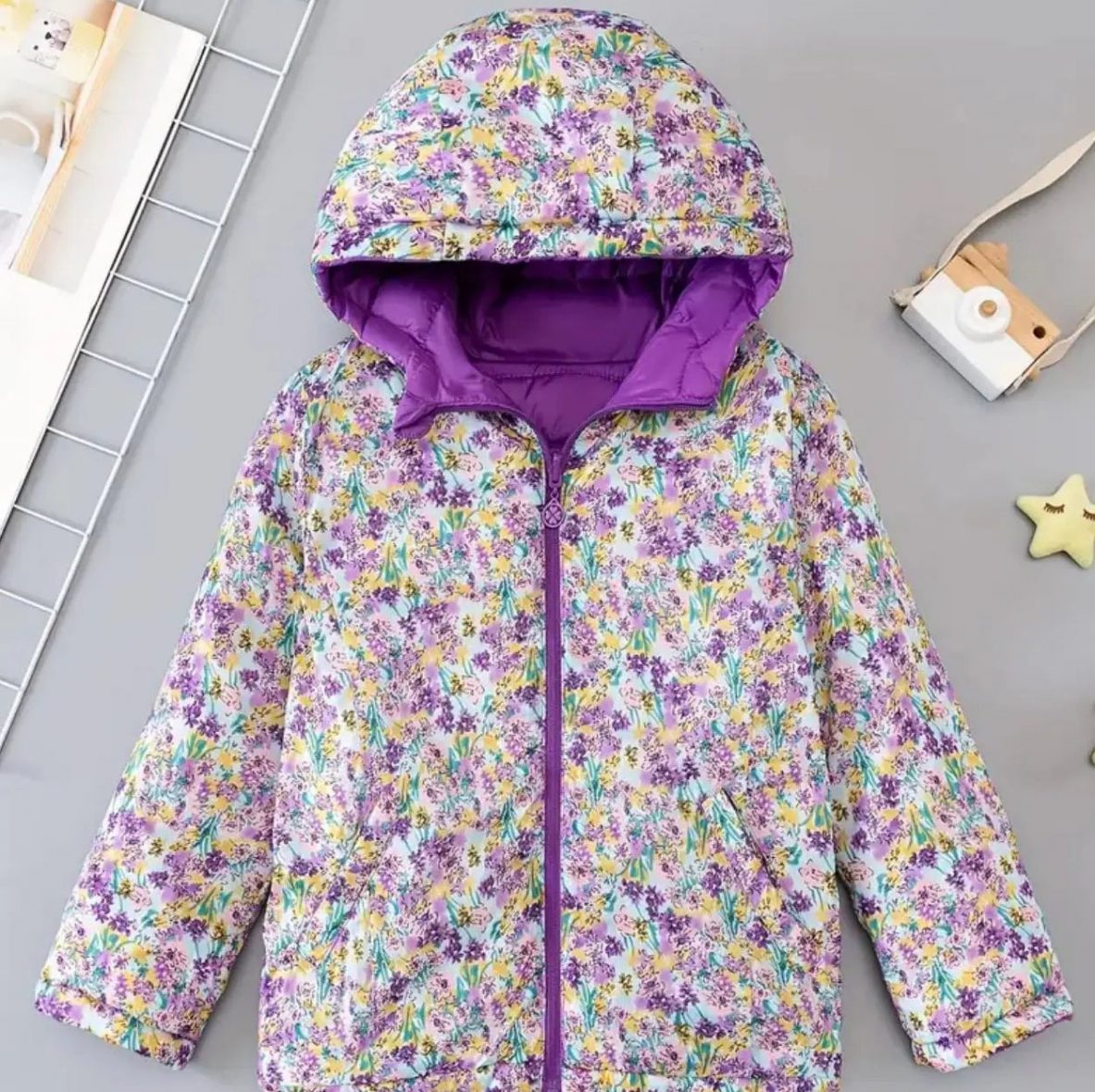 veste double face mauve 2