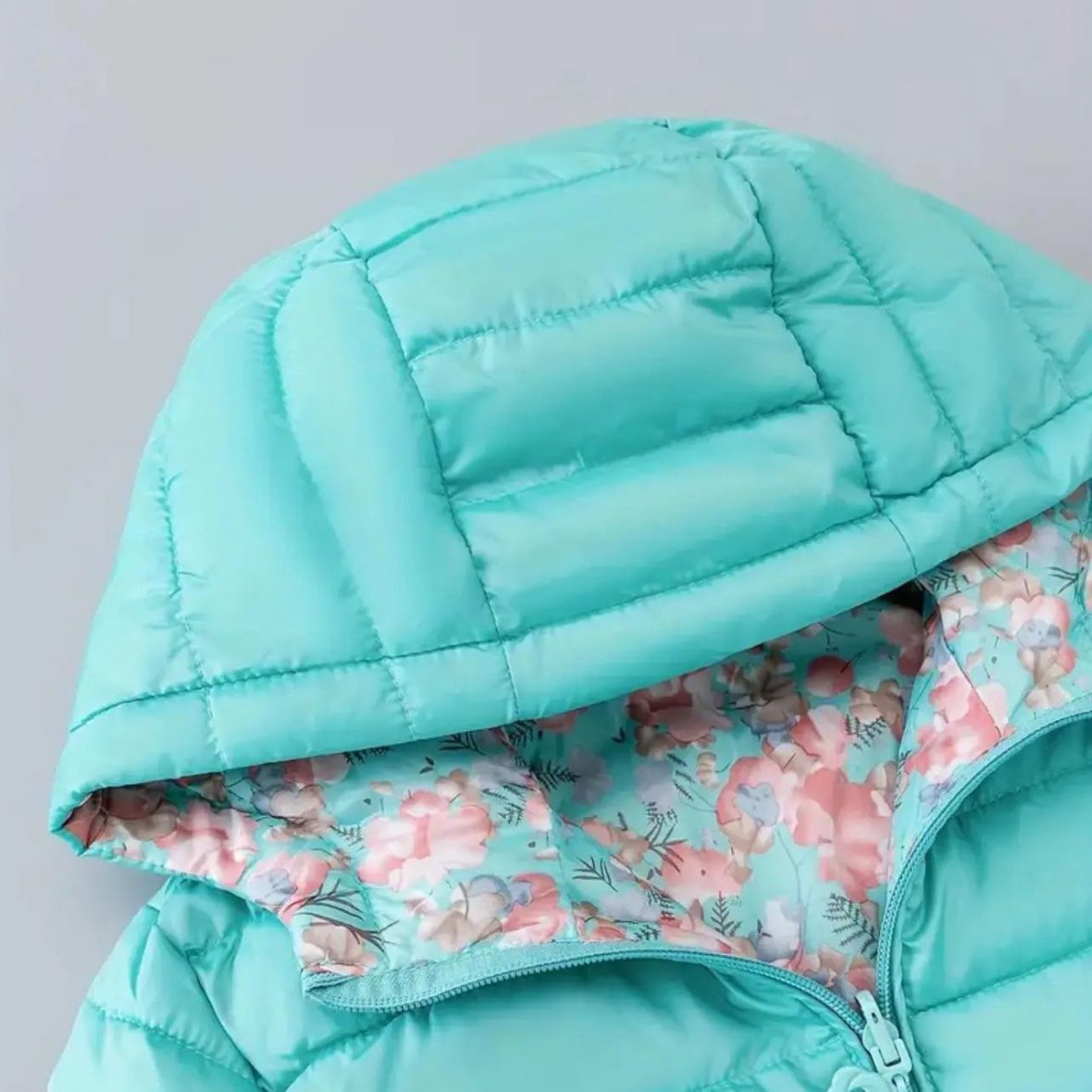 veste double face vert d’eau 2