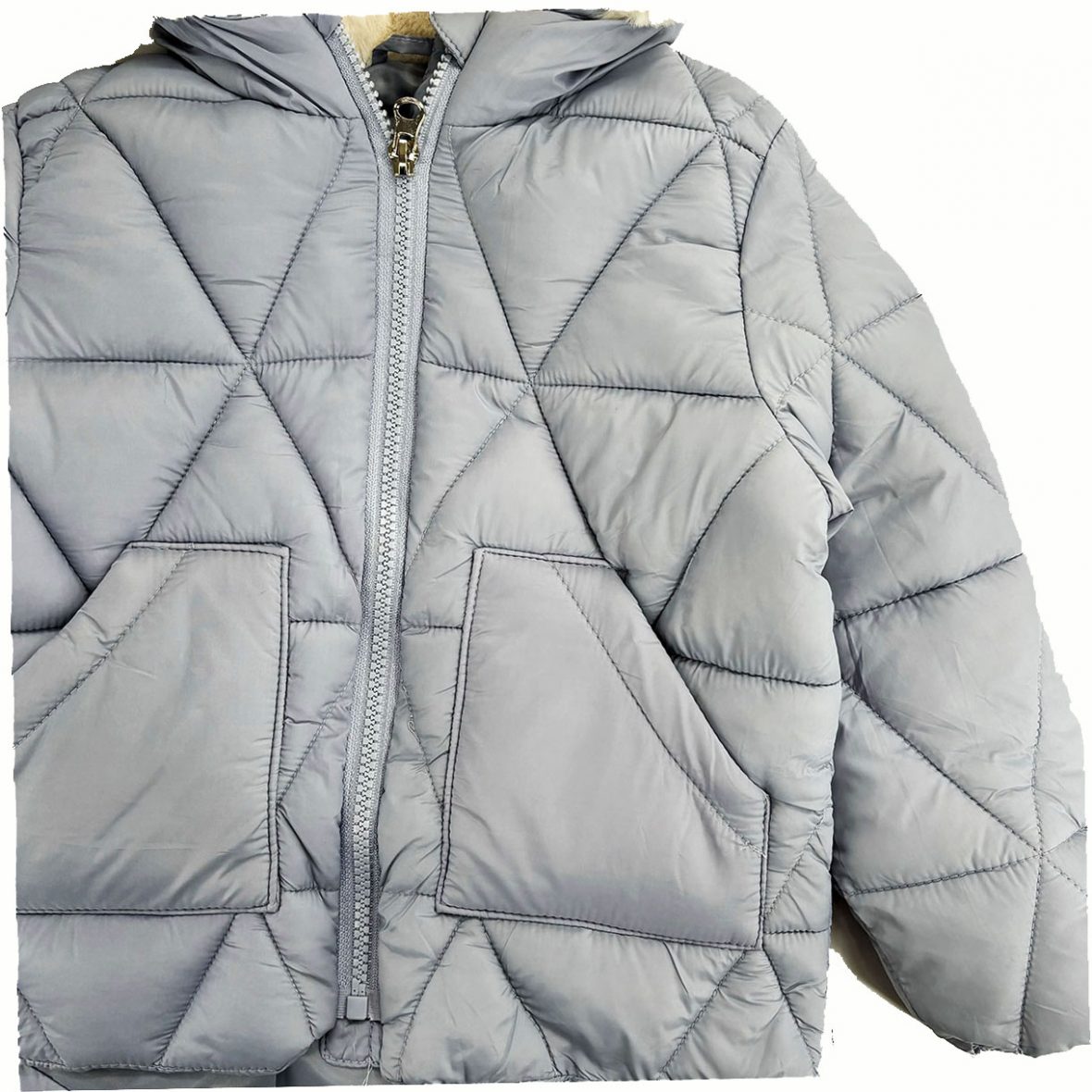 veste primark bleu gris 2