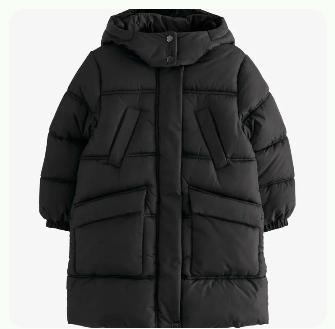 Veste doudoune noir pour fille by Next
