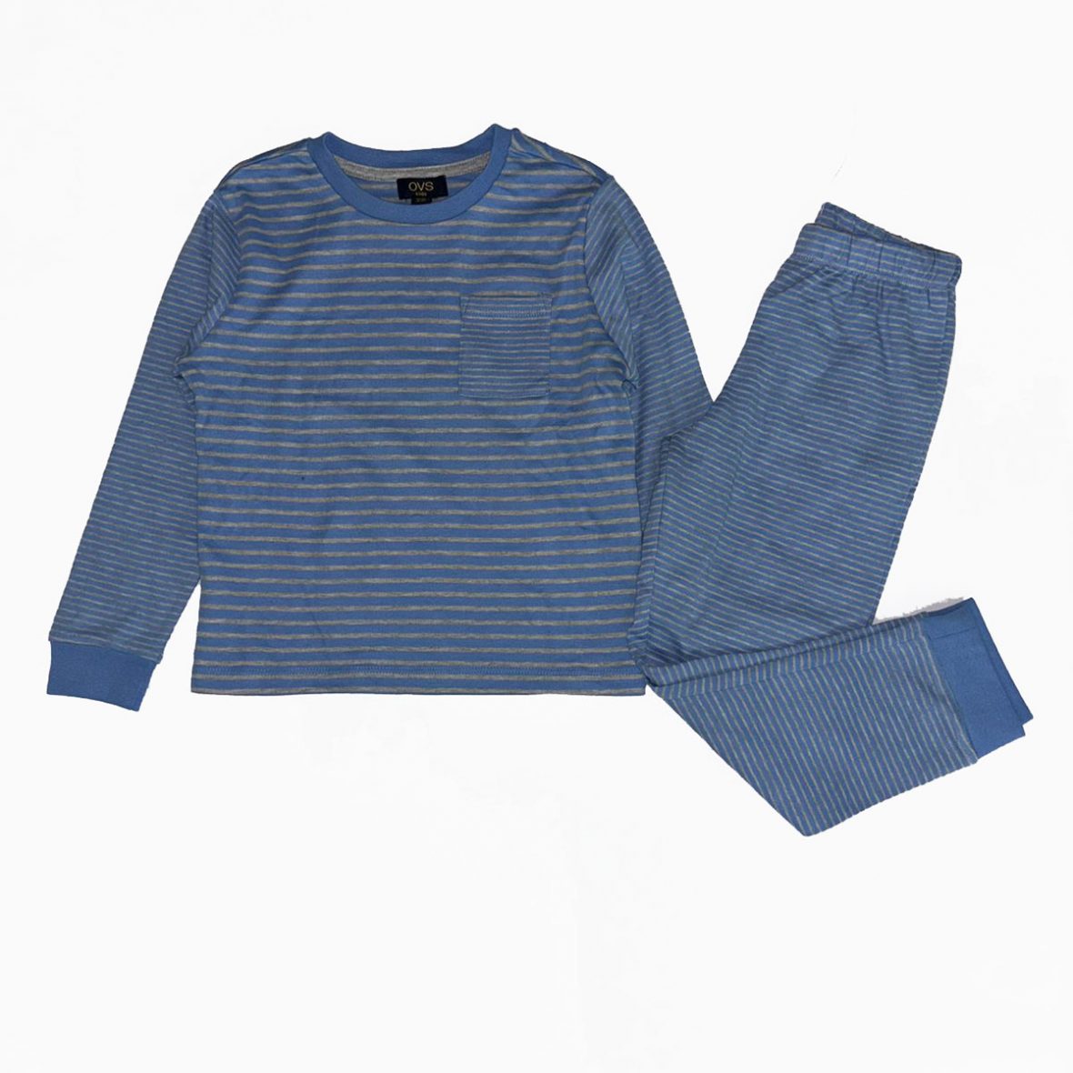 Pyjama garçon bleu rayé by OVS