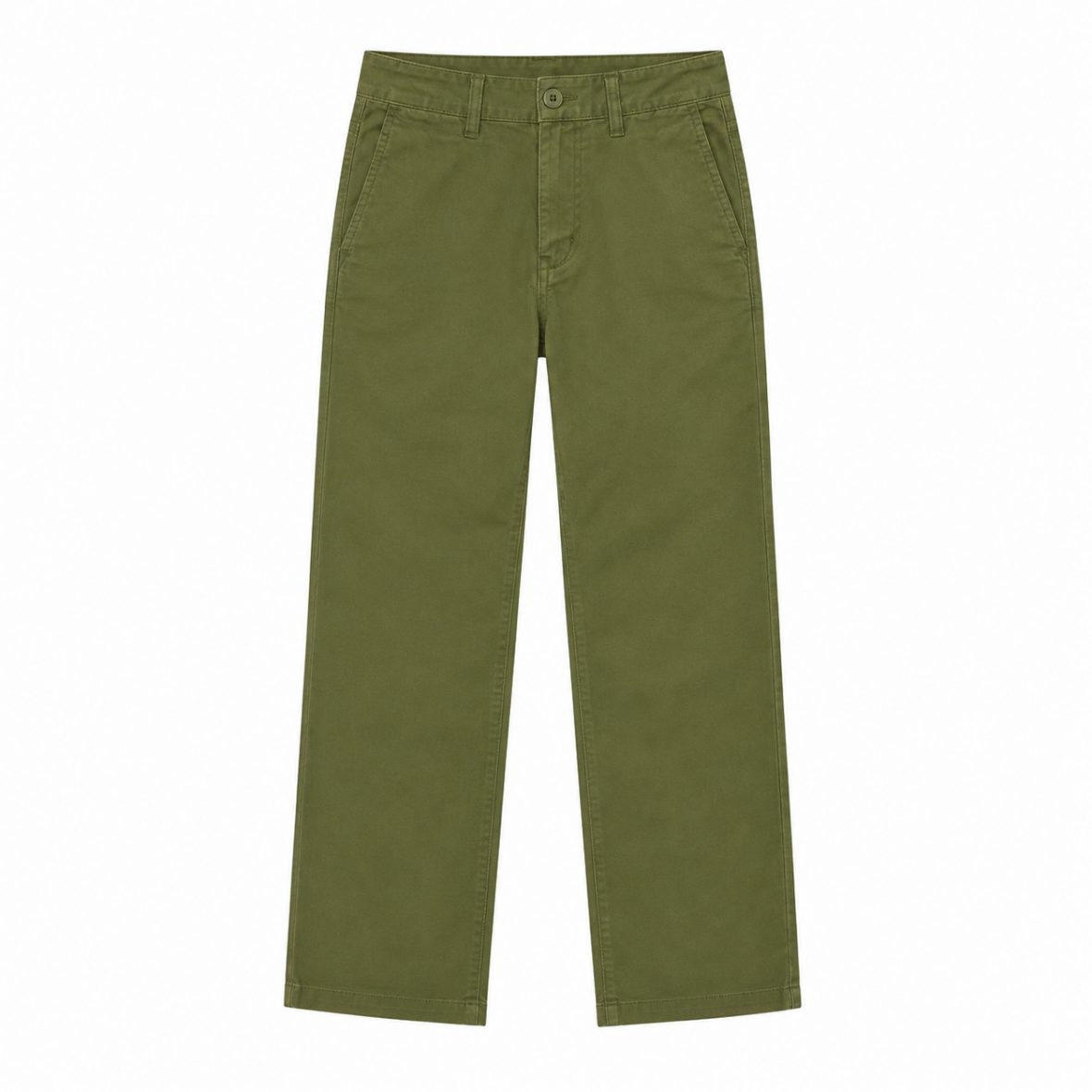 pantalon GAP toile garçon vert kaki