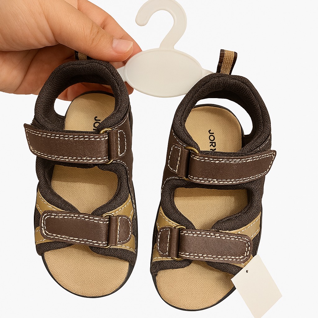 Sandales confort garçon – Pratiques et robustes