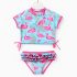 Maillot de bain fille flamants roses – Fun tropical