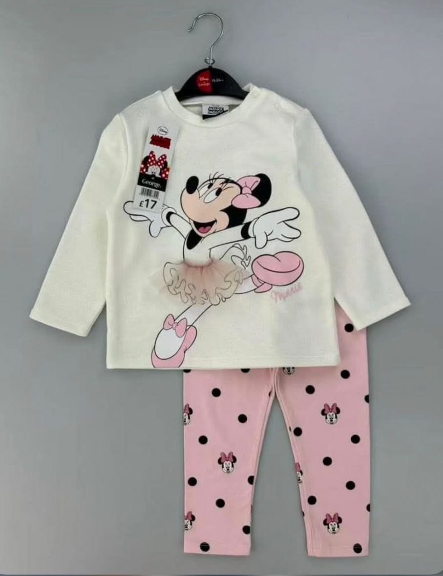 Ensemble Minnie avec legging à motifs by George