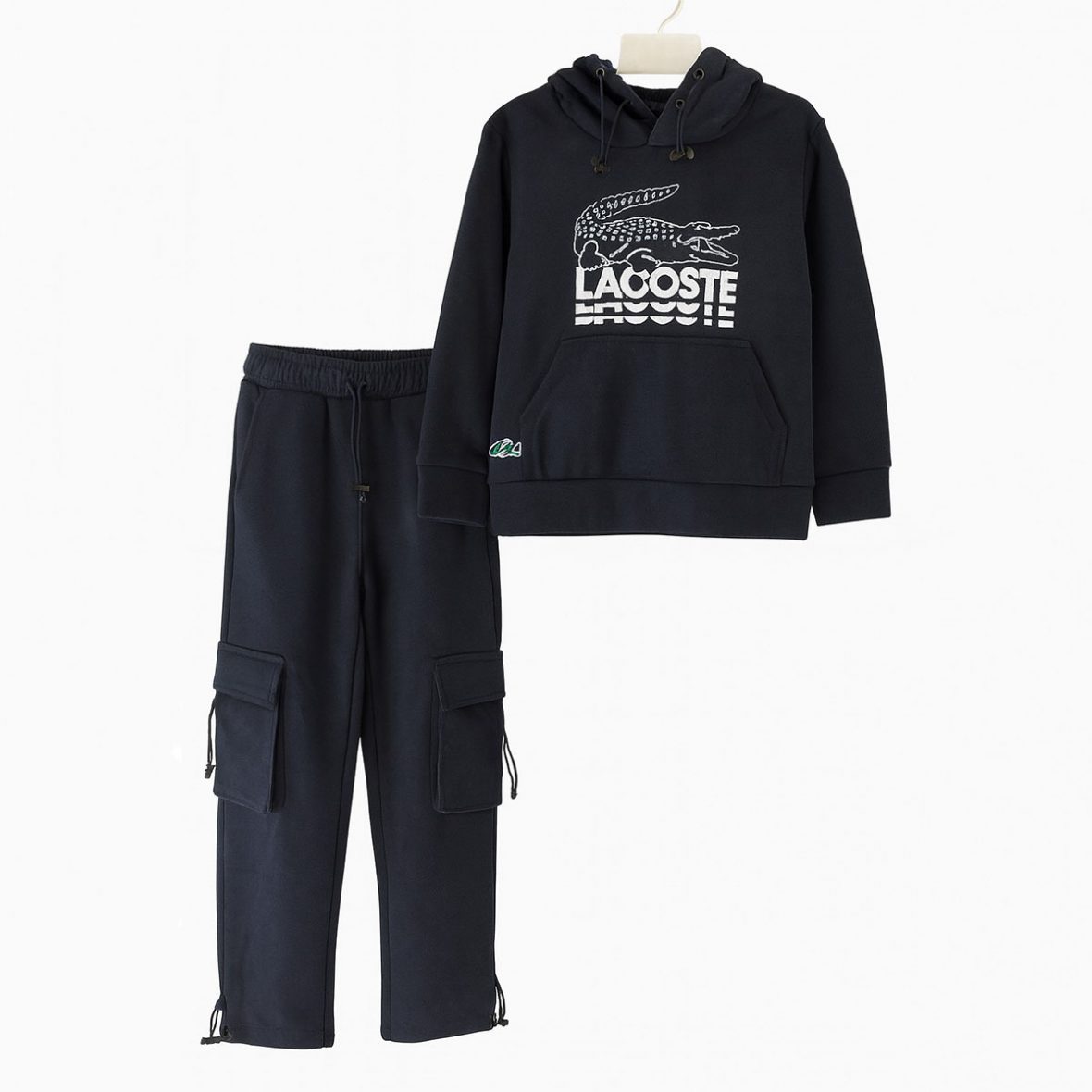 Lacoste Kids – Ensemble à Capuche & Poches Cargo