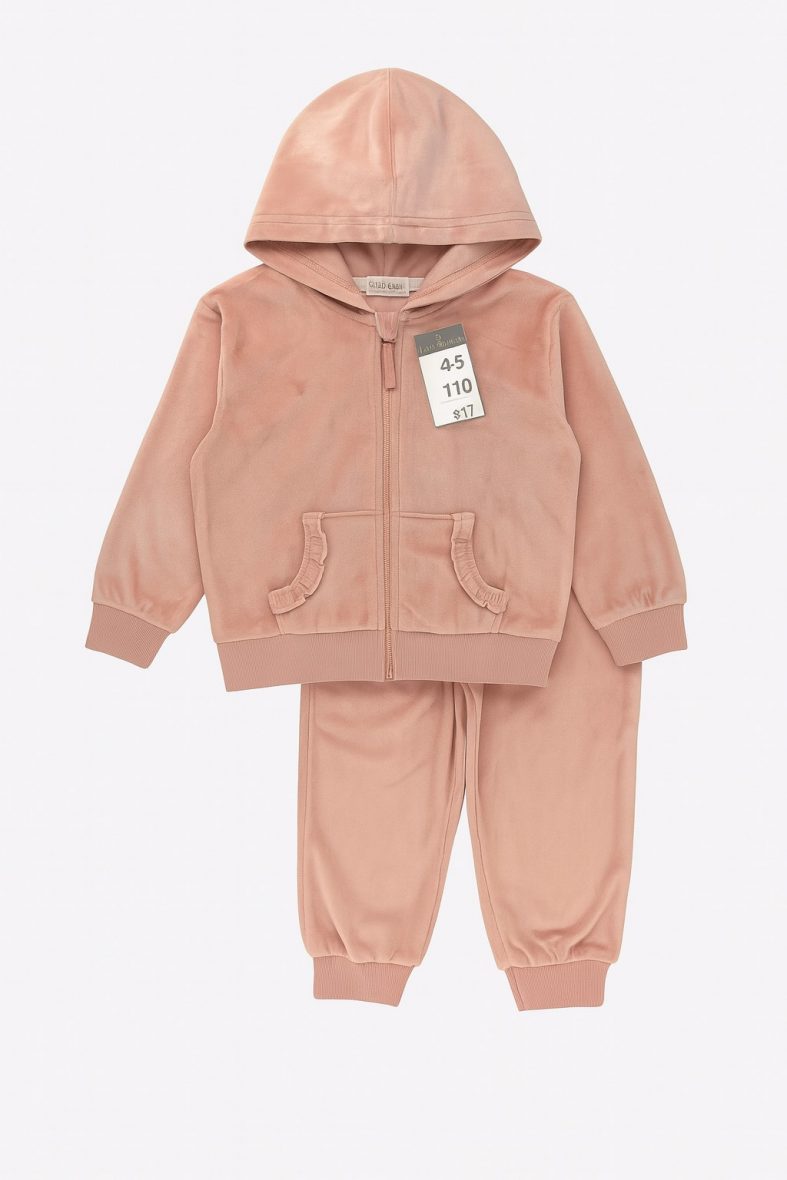 Ensemble en velours zippé doux by Primark