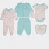 Trousseau bébé à motifs