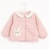 Veste matelassée légère lapin à col Claudine