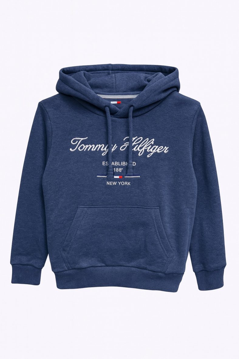 Sweat à capuche logo brodé by Tommy Hilfiger