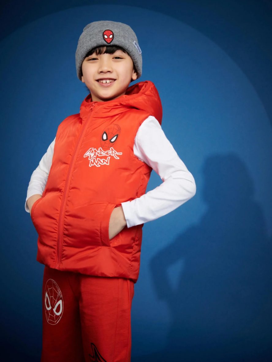 Gilet Matelassé Thème spider