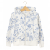 Veste sweat  à capuche imprimés pour fille