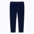 Legging Fille Velours Bleu Marine