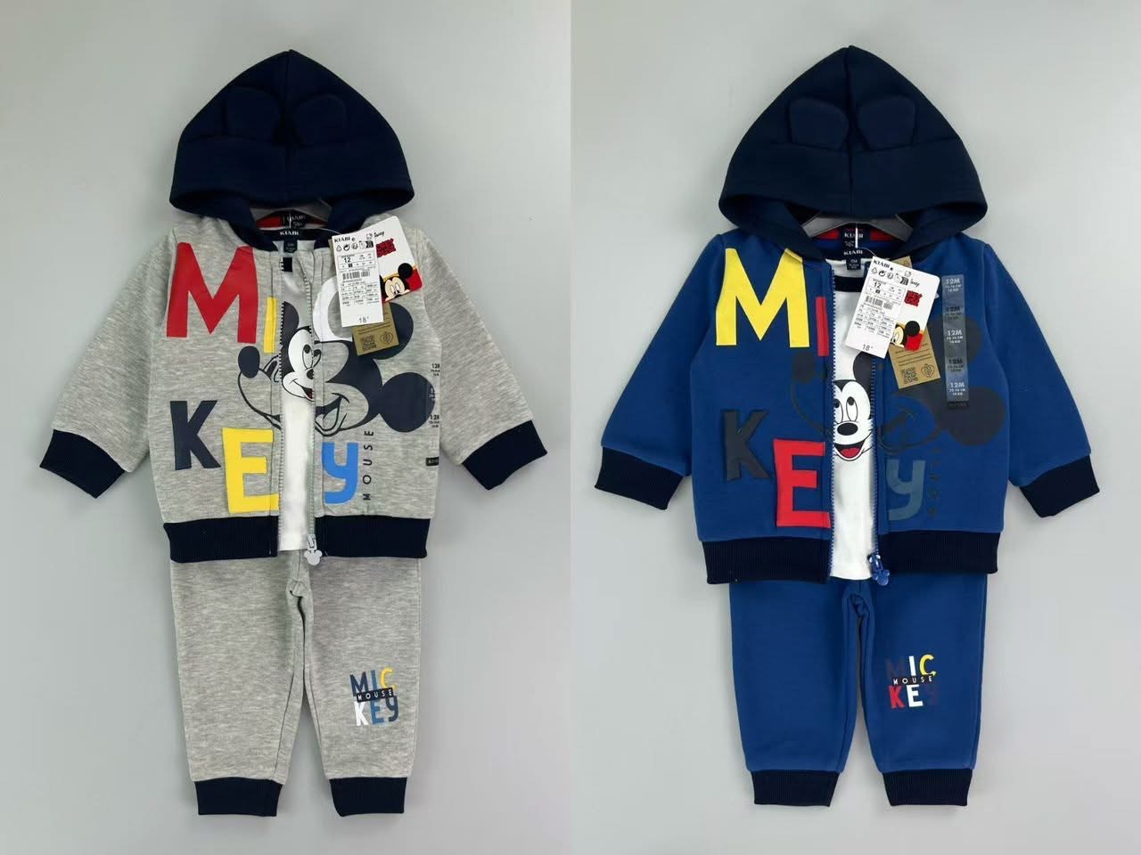 Ensemble Kiabi 3 pièces Mickey Mouse