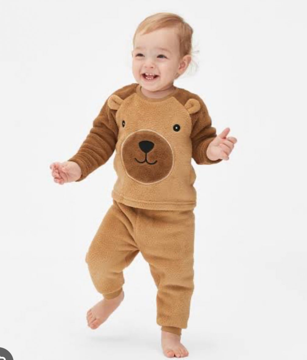 Pyjama polaire a motifs by Primark