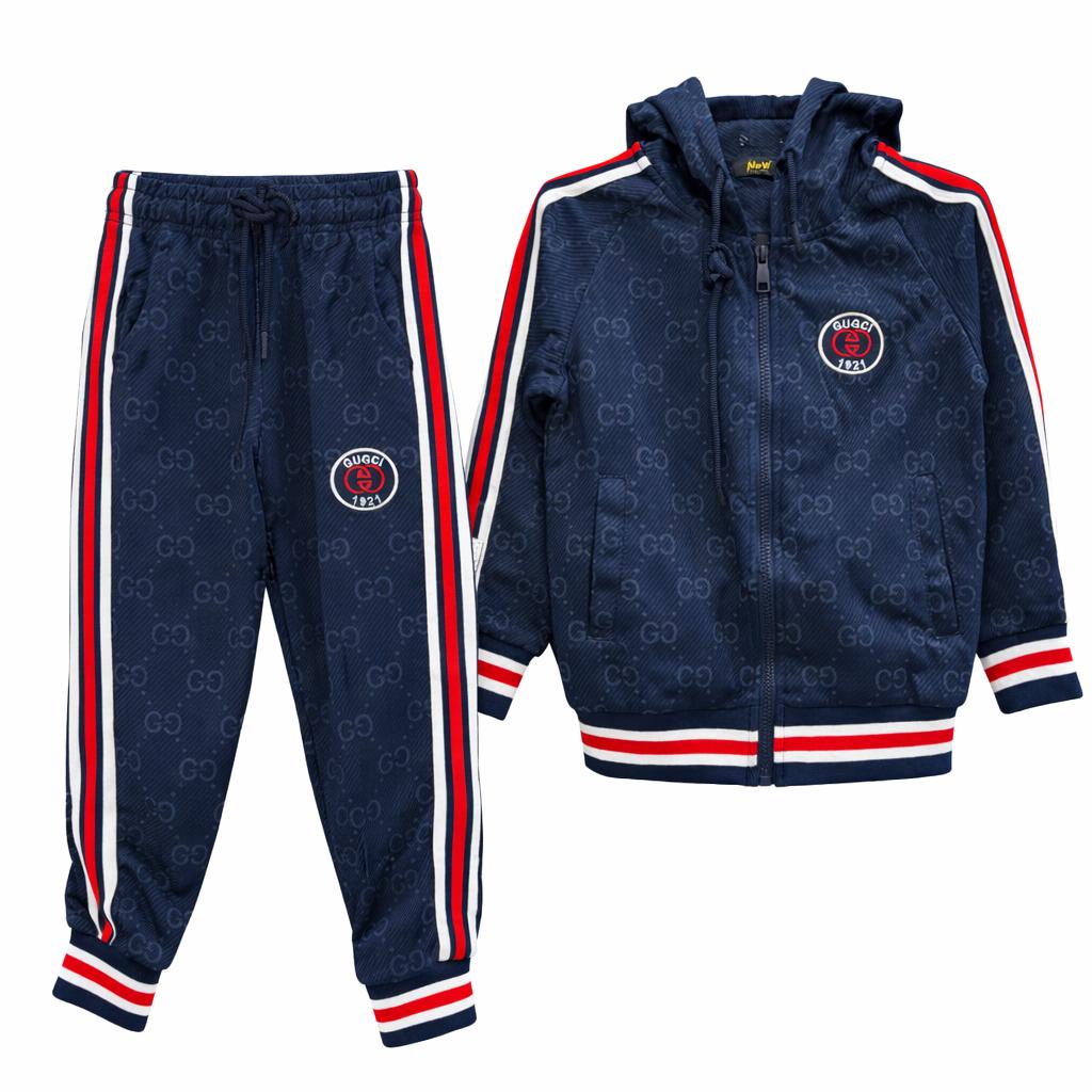 Survêtement Gucci 2 Pièces Style Sport Chic à Capuche