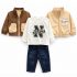 Ensemble Bébé 4 Pièces Style Urbain – Veste Double Face
