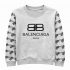 Sweat enfant logo Balaciaga  avec manches motif monogramme