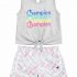 Ensemble champion Fille Débardeur Noué & Short Imprimé